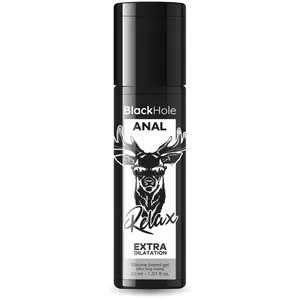 BLACK HOLE GEL SILICONE BASE ANAL DILATION 30 ML