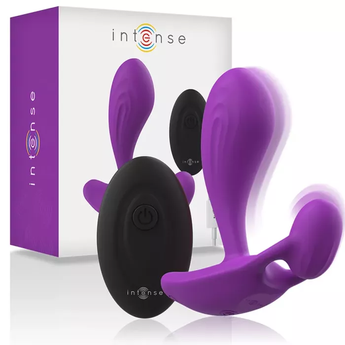 Anal plug INTENSE Shelly Plug — silicone, remote-controlled Photo 3
