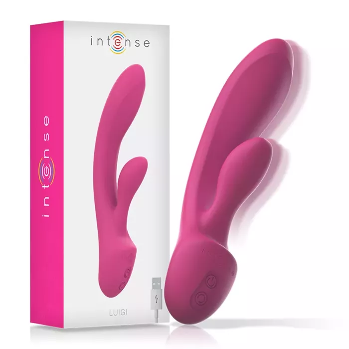 Vibrators INTENSE Luigi Rabbit — šķidrā silikona Photo 2