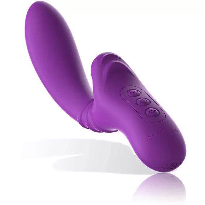 Vibrators INTENSE Harry — elastīgs silikons, ūdensizturīgs Photo 5