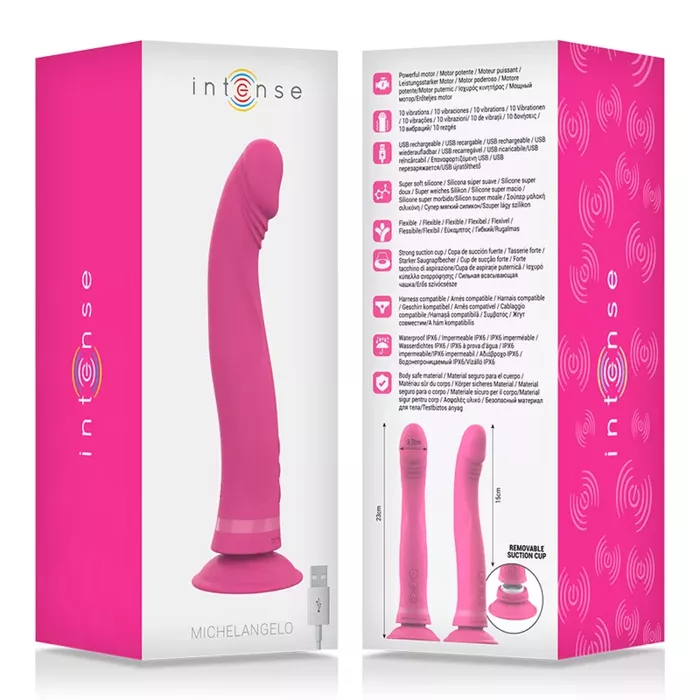 Vibrators INTENSE Michelangelo Pink Photo 7