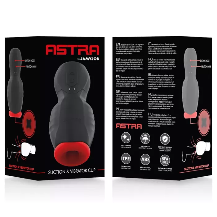 Masturbators JAMYJOB ASTRA — sūkšana un vibrācija Photo 6