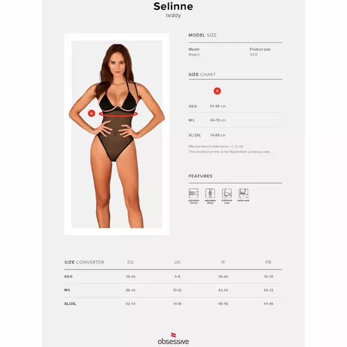 Bodysuit OBSESSIVE Selinne M/L Photo 7