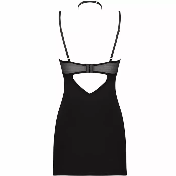 OBSESSIVE D-235891 nightie — black stretch microfibre XL/2XL Photo 6