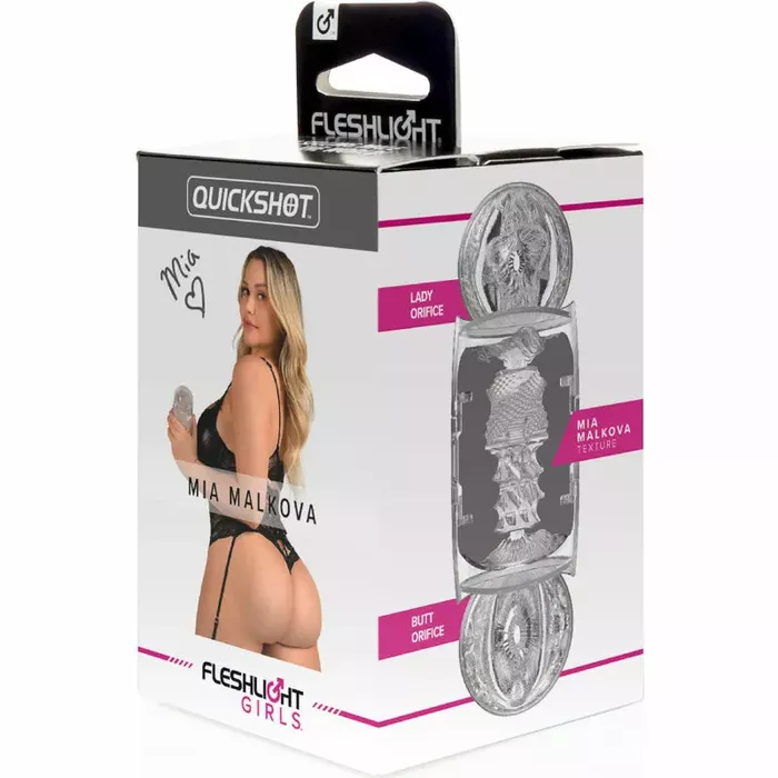 Fleshlight Quickshot Mia Malkova компактный мастурбатор Photo 2