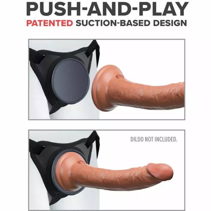 PIPEDREAM Body Dock Elite Harness — siksnu ierīce Photo 4