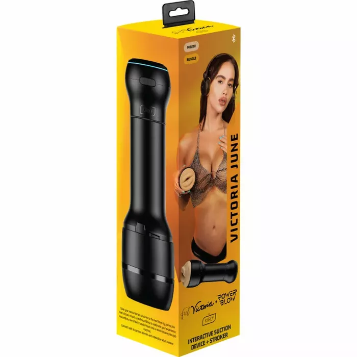 Мастурбатор Kiiroo FeelVictoria June + PowerBlow Photo 6