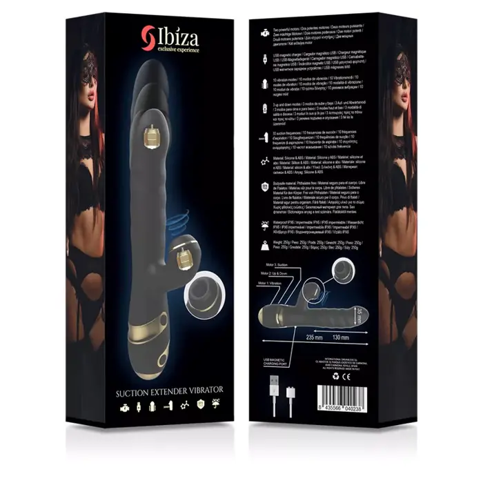 IBIZA TECHNOLOGY IBIZA всасывающий вибратор 13 см Photo 9