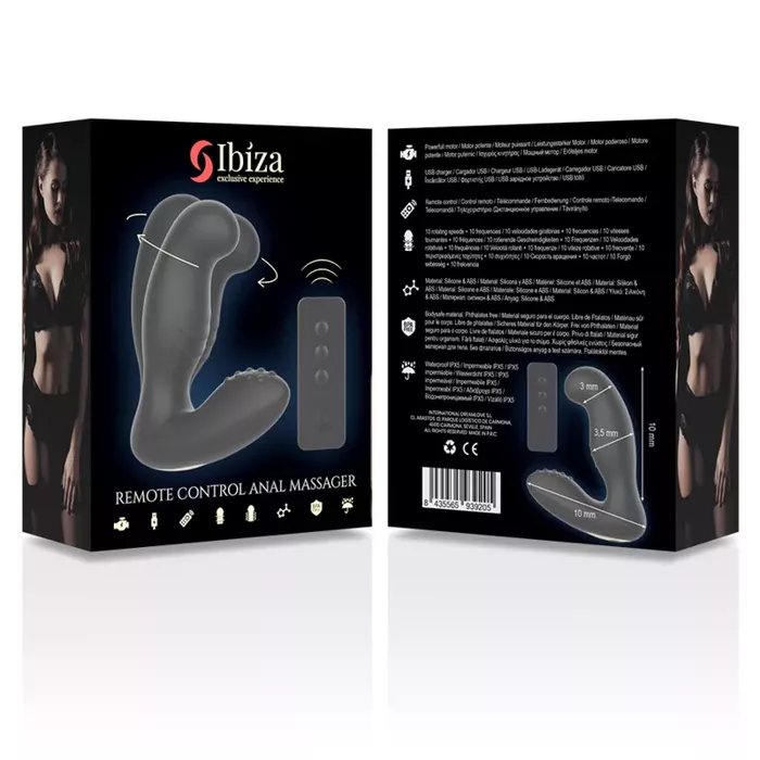Anal massager IBIZA TECHNOLOGY — remote control Photo 11