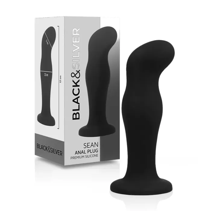 Anal plug black&silver SEAN Premium Photo 2