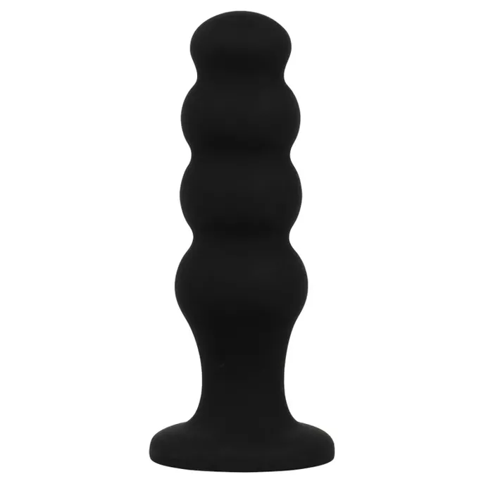 Anal plug Black&Silver Scott Premium silicone Photo 3