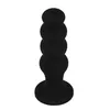 Anal plug Black&Silver Scott Premium silicone Photo 4
