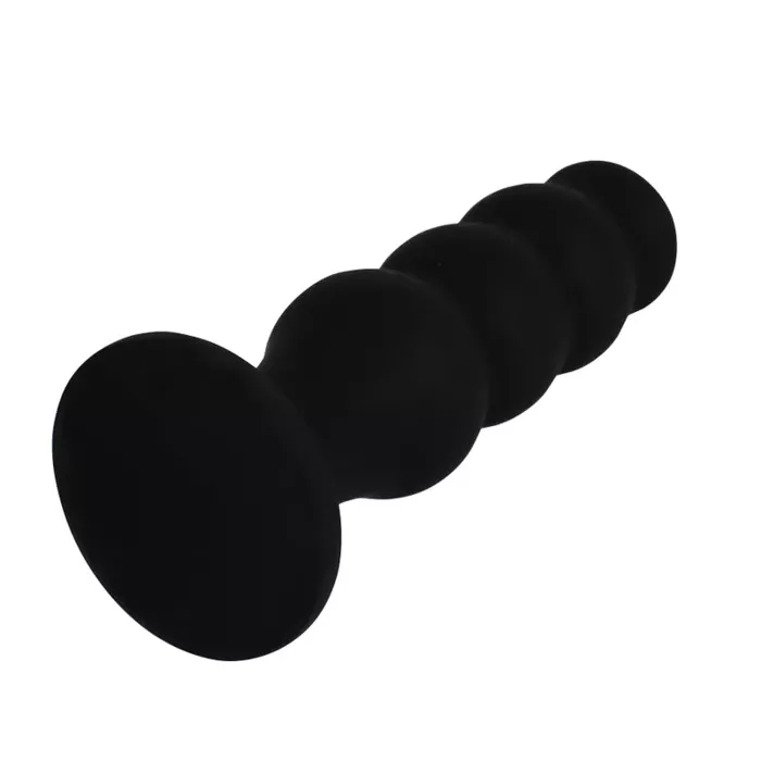 Anal plug Black&Silver Scott Premium silicone Photo 5