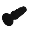 Anal plug Black&Silver Scott Premium silicone Photo 5