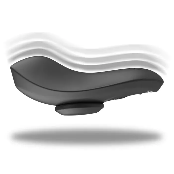 Valkājamas silikona vibrējošas biksītes black&silver D-234387 Photo 4