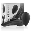 Valkājamas silikona vibrējošas biksītes black&silver D-234387 Photo 6