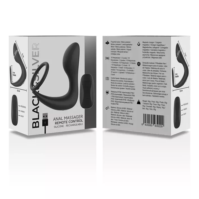 Anal massager black&silver D-234390 Photo 8