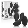 Страпон-вибратор black&silver CORA Photo 2