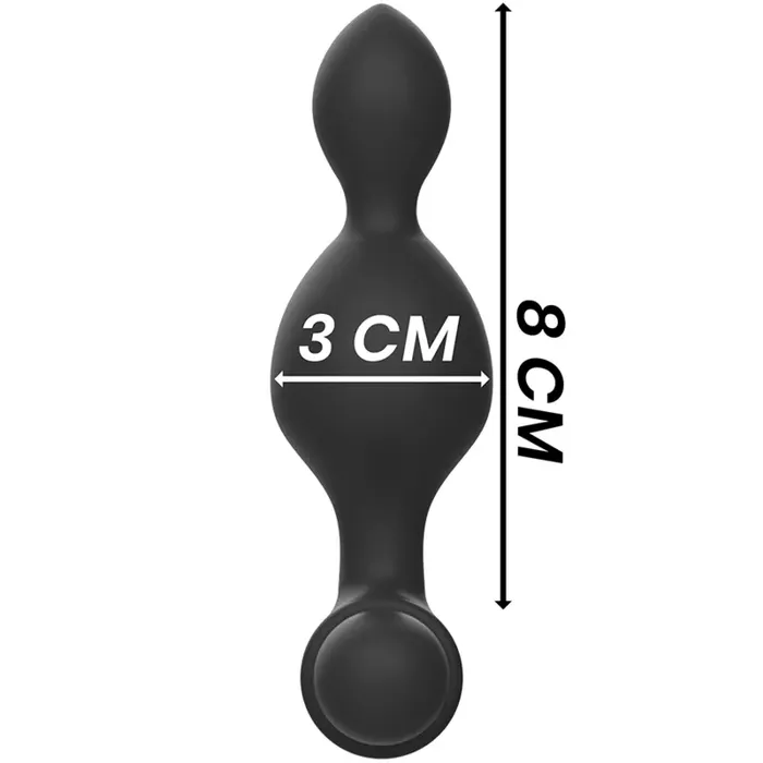 Anālā sūcēja black&silver TUCKER PETIT Photo 6