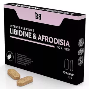 BLACKBULL BY SPARTAN - LIBIDINE & AFRODISIA INTENSE PLEASURE FOR HER 10 TABLETS