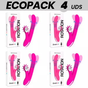 ECOPACK 4 UNITS - DIVERSIA BUNNY ROTATION 24 CM