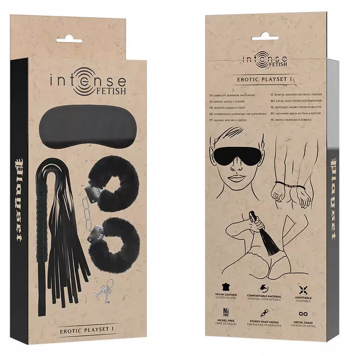 Saistīšanas komplekts INTENSE FETISH Fetish Erotic Playset 1 Photo 7