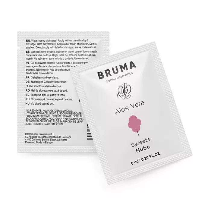 BRUMA Aloe Vera Sliding Gel 6 мл — интимная смазка Photo 6