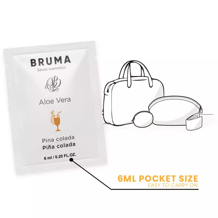 BRUMA Aloe Vera Sliding Gel Pina Colada 6 мл Photo 3
