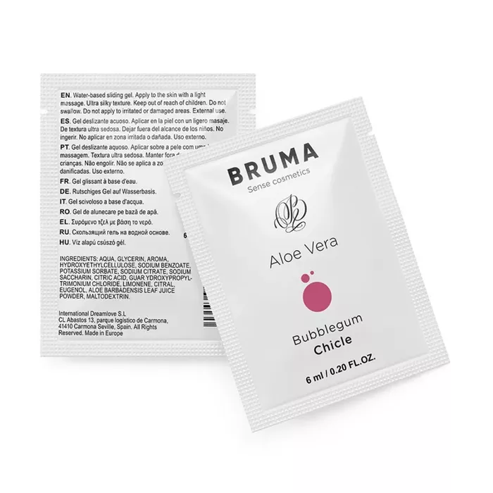 BRUMA Aloe Vera Sliding Gel 6 ml lubrikants Photo 5