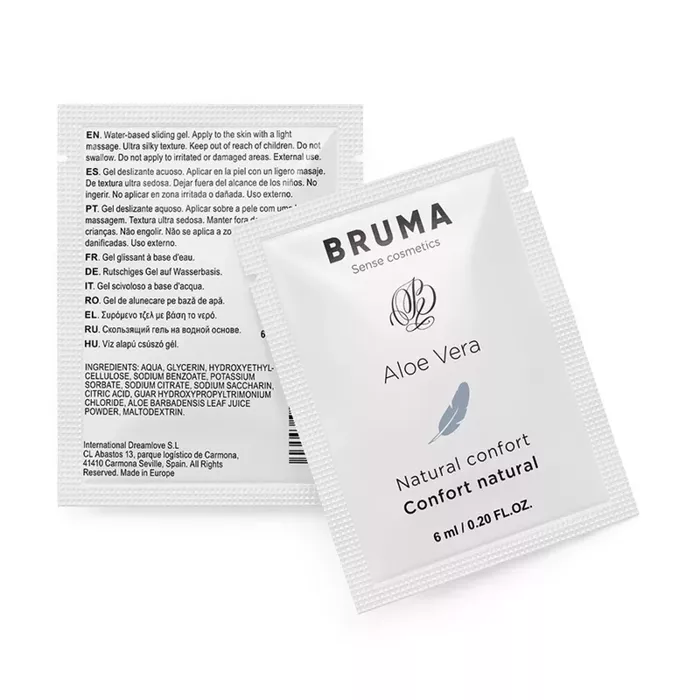 BRUMA Aloe Vera Sliding Gel Natural Confort 6 ml Photo 6