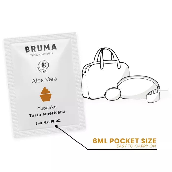 BRUMA Aloe Vera Sliding Gel lubrikants 6 ml Photo 3