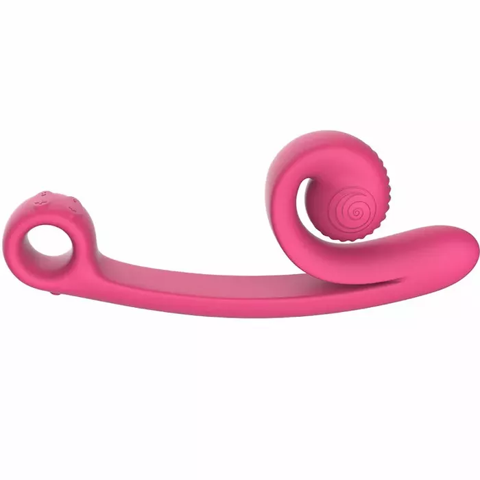 Silikona vibrators Snail Vibe Curve — divi motori, 24 cm Photo 2