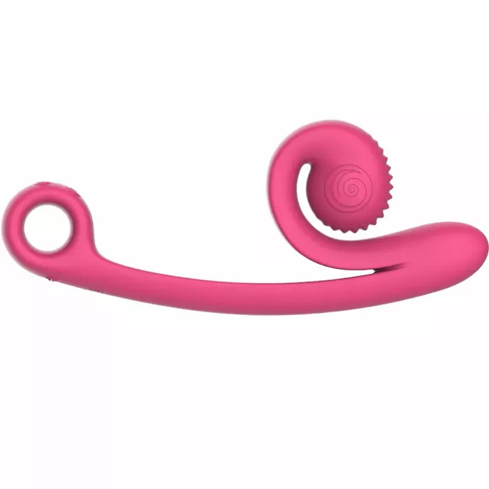 Silikona vibrators Snail Vibe Curve — divi motori, 24 cm Photo 3
