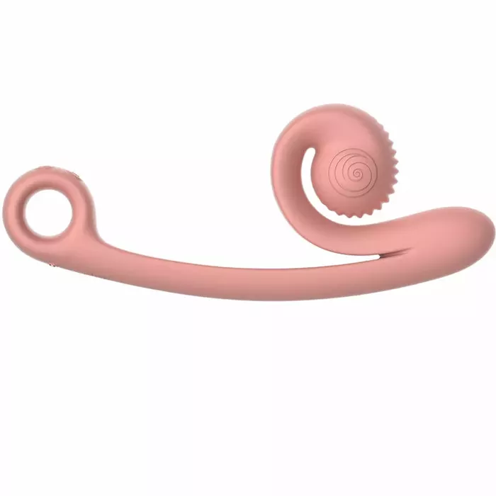 Līkots silikona vibrators Snail Vibe Curve — 24 cm Photo 3