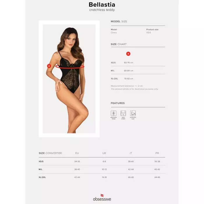 Bodijs OBSESSIVE D-236064 XL/2XL Photo 7