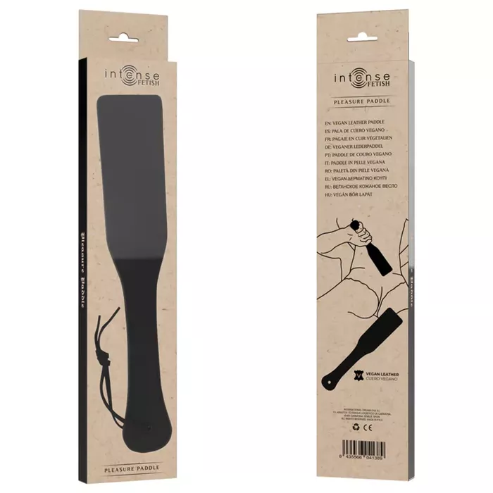 Паддл INTENSE FETISH VEGAN LEATHER PADDLE Photo 5