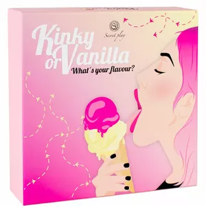 Kāršu spēle SECRETPLAY «Kinky or Vanilla» — daudzvalodu izdevums (ES/EN/FR/DE/IT/PT/NL)