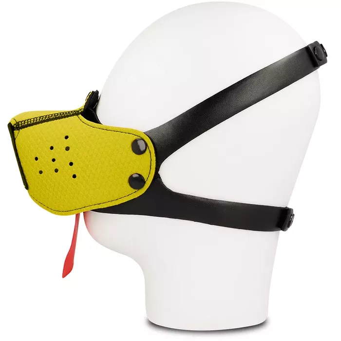 Намордник OHMAMA FETISH DOG MUZZLE — жёлтый Photo 2