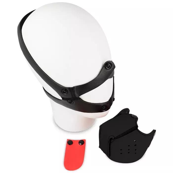 OHMAMA Fetish Dog Muzzle mask Photo 3