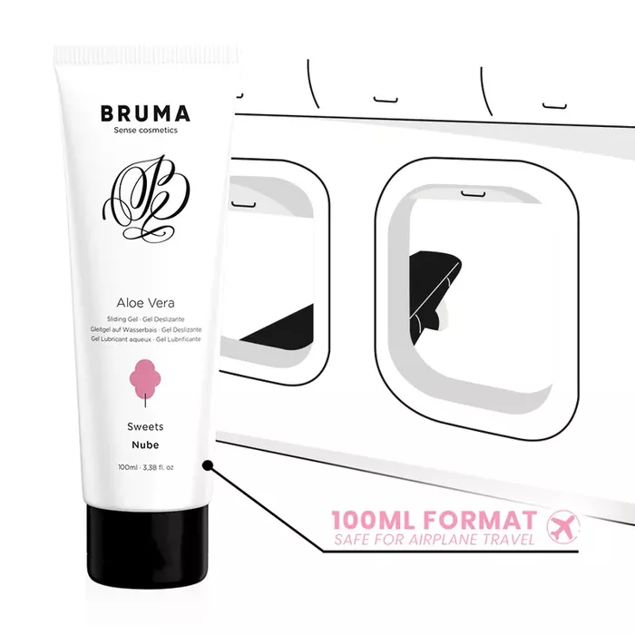 Массажный гель BRUMA Aloe Vera Sliding Gel 100 мл Photo 3