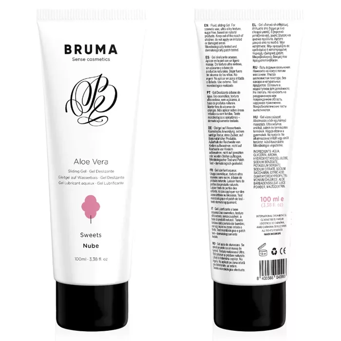 Массажный гель BRUMA Aloe Vera Sliding Gel 100 мл Photo 6