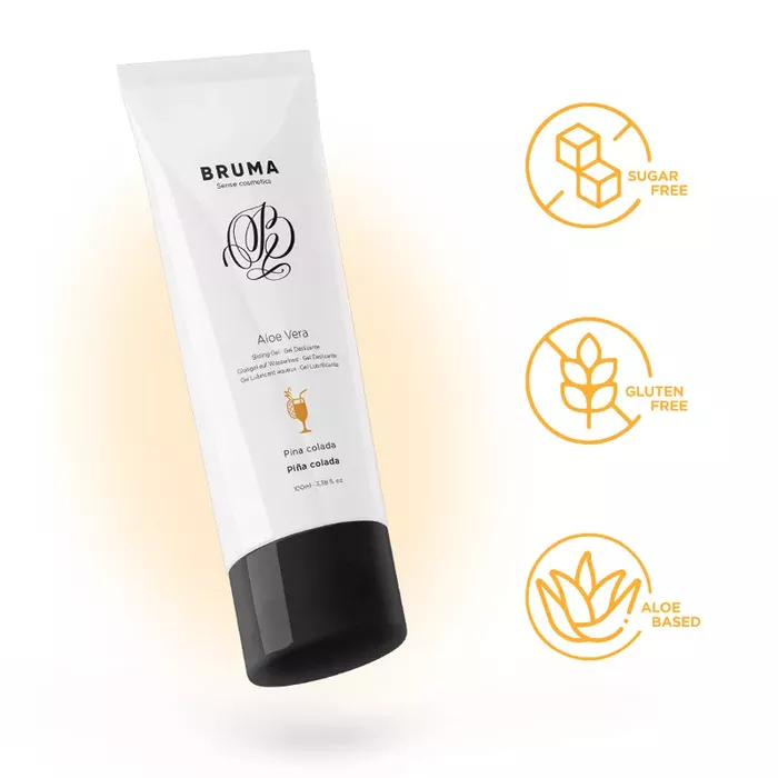 Sliding gel BRUMA Aloe Vera Pina Colada 100 ml Photo 2