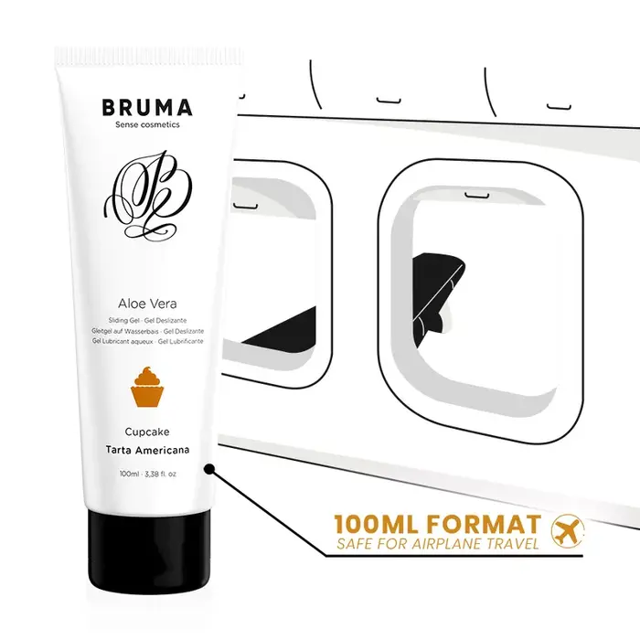 Massage gel BRUMA Aloe Vera Sliding Gel 100 ml Photo 3