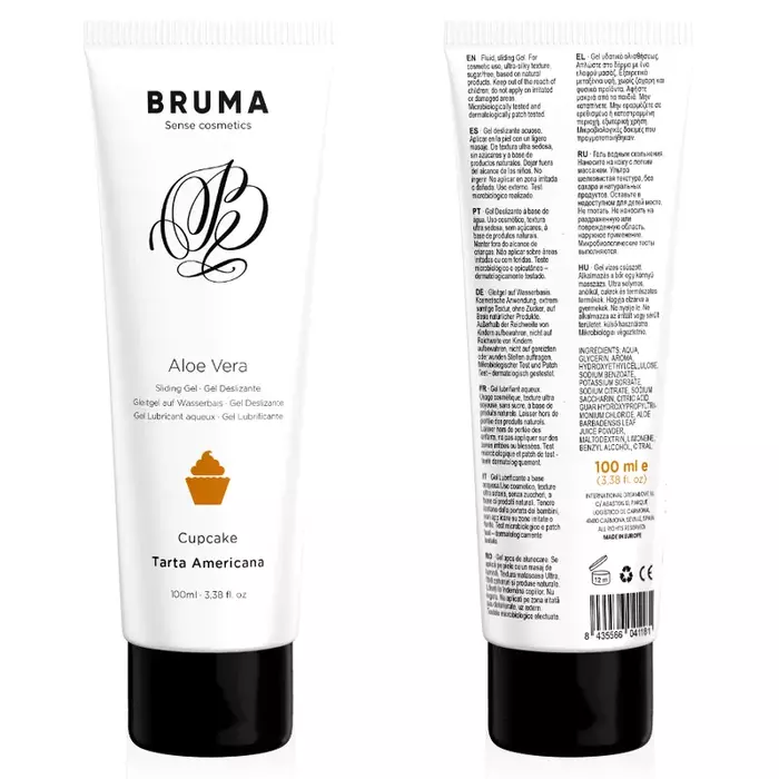 Massage gel BRUMA Aloe Vera Sliding Gel 100 ml Photo 6