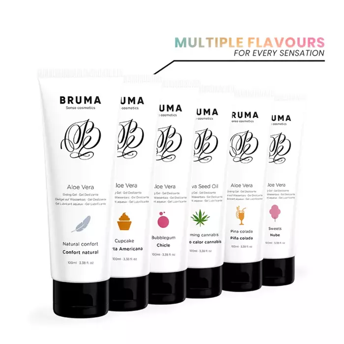Massage gel BRUMA Aloe Vera Sliding Gel 100 ml Photo 7