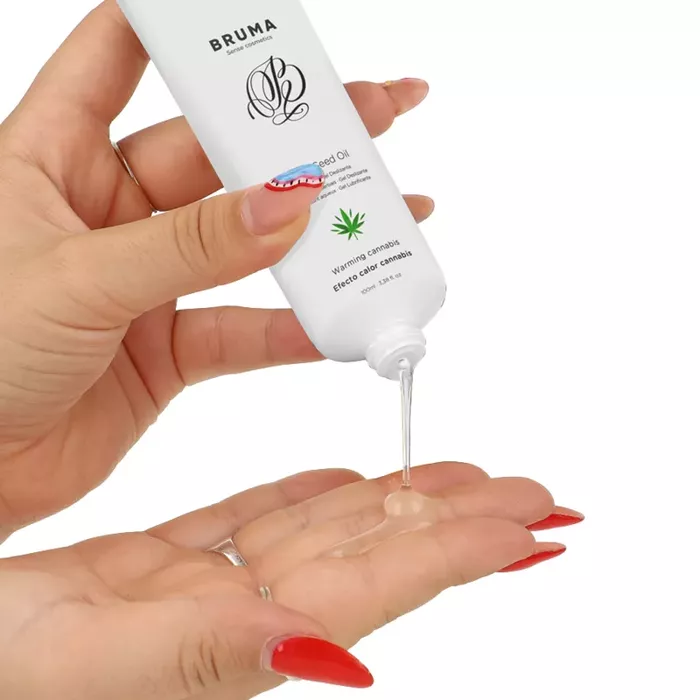 Personal lubricant gel BRUMA Sativa seed oil 100 ml Photo 4