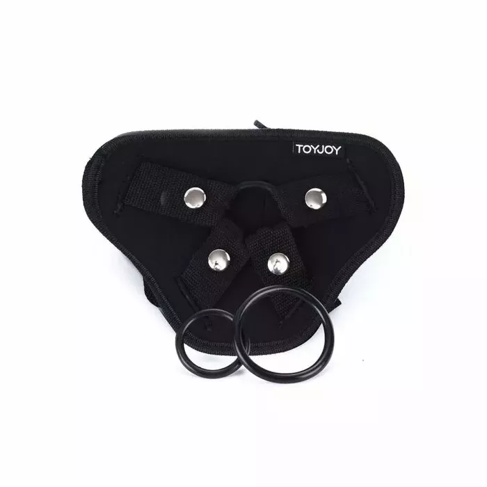 Strap-on siksna GET REAL Deluxe Harness melna Photo 3