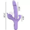 Vibrators INTENSE Billie — uzlādējams ar sūkšanu un pulsāciju Photo 4