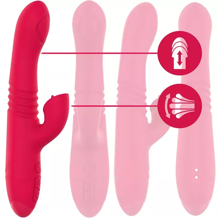 Vibrators INTENSE DUA — daudzfunkcionāls uzlādējams Photo 3