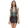 Dress Cottelli Collection short black/teal XL Photo 2